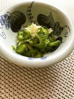 ゴーヤとしょうがの甘酢和え-レシピのメイン写真