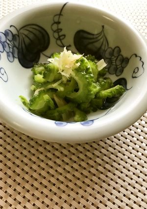 ゴーヤとしょうがの甘酢和え-レシピのメイン写真