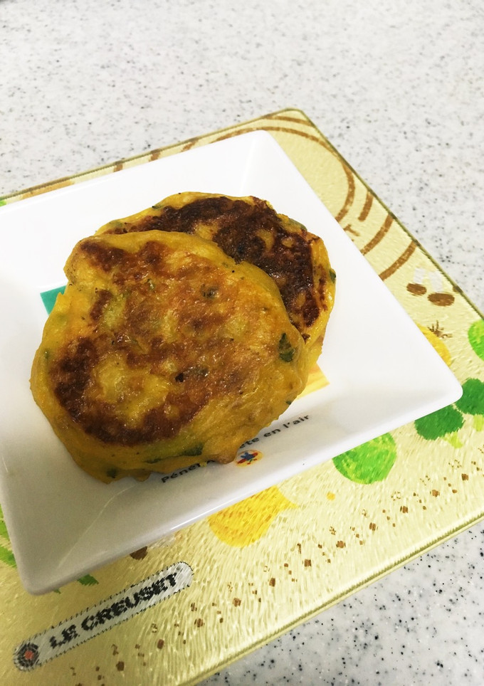 かぼちゃとくるみのお焼き-レシピのメイン写真
