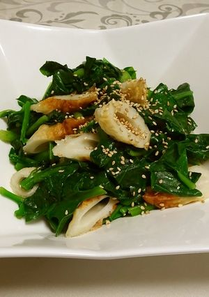 ささっともう一品★つるむらさきの炒め物-レシピのメイン写真