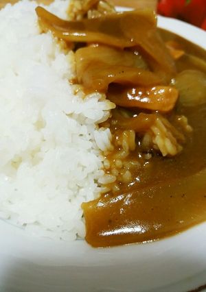 鶏皮油と玉ねぎのカレー-レシピのメイン写真