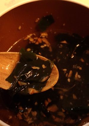 生姜の皮とワカメのスープ-レシピのメイン写真