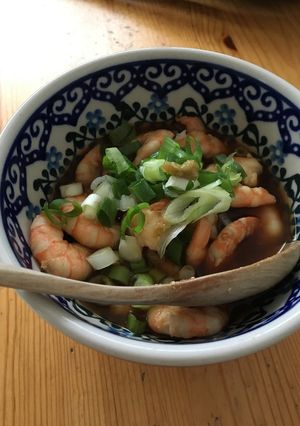 ゆず香る海老のメープルシロップ&醤油煮-レシピのメイン写真