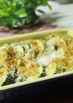 ズッキーニのカレーパン粉焼き-レシピのメイン写真