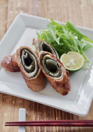 くるくる昆布・ガーリックペッパー焼き-レシピのメイン写真