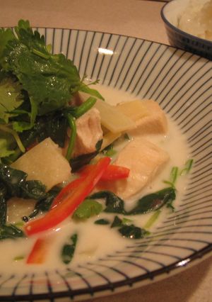 鶏肉のココナッツミルクスープ-レシピのメイン写真