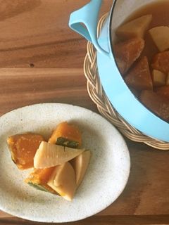 糀甘酒とかぼちゃの煮物-レシピのメイン写真