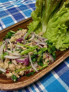 タイ風サラダ ”ラープガイ”-レシピのメイン写真