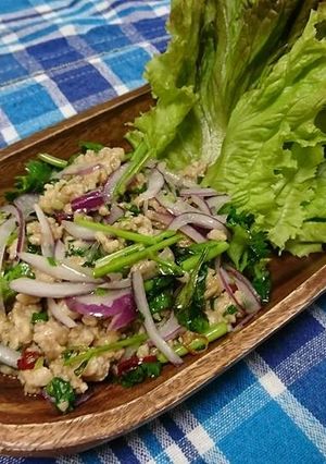 タイ風サラダ　”ラープガイ”-レシピのメイン写真