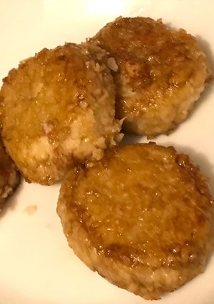 お肉なし！簡単レンコンの和風ハンバーグ風-レシピのメイン写真