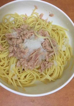 簡単！！男のパスタ料理！大根ツナパスタ！-レシピのメイン写真