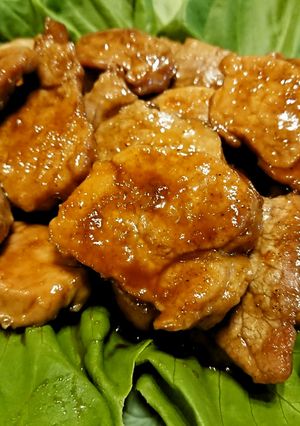 豚ヒレ肉の照り焼き-レシピのメイン写真