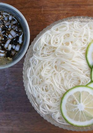 シュワっと炭酸そうめん湯布院風-レシピのメイン写真