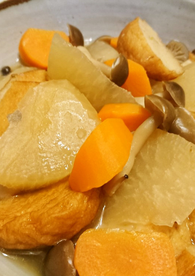 ほっこり和食！大根と人参の煮物-レシピのメイン写真