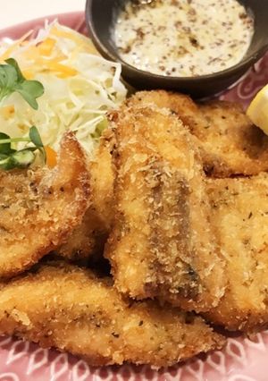 銀鮭の香味フライ✨ハニーマスタード添え-レシピのメイン写真