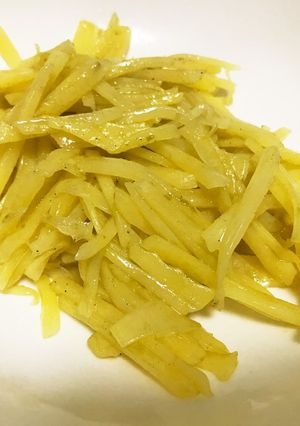 母直伝！ジャガイモと昆布茶の炒め物-レシピのメイン写真