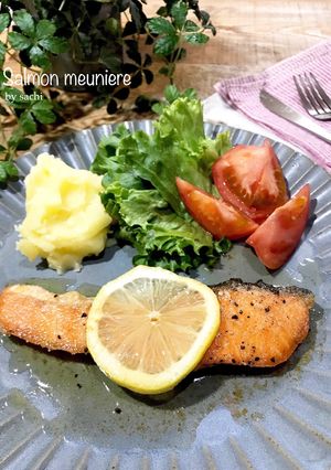 サーモンのムニエル☆レモンバター醤油-レシピのメイン写真