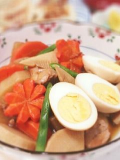 鶏肉・筍・大根の煮物-レシピのメイン写真