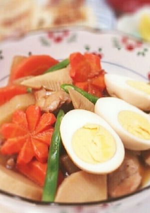 鶏肉・筍・大根の煮物-レシピのメイン写真