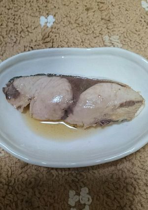 美味！簡単！フライパンでぶりの醤油煮！-レシピのメイン写真