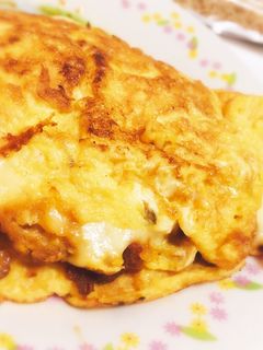 簡単☆チーズオムレツ-レシピのメイン写真