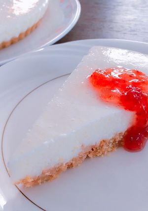 焼かない♩ふわふわヨーグルトタルト-レシピのメイン写真