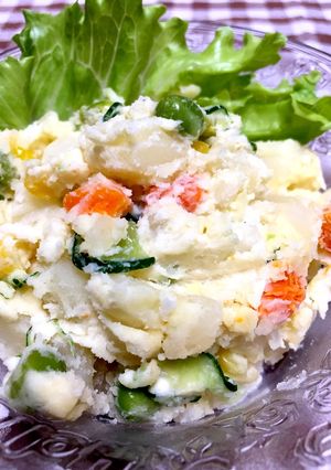 簡単！鍋ひとつでポテトサラダ-レシピのメイン写真