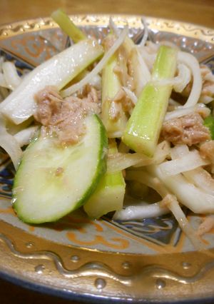 ツナとセロリのサラダ-レシピのメイン写真