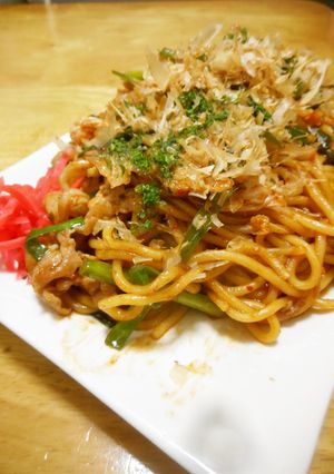 にらキムチ焼きそば-レシピのメイン写真
