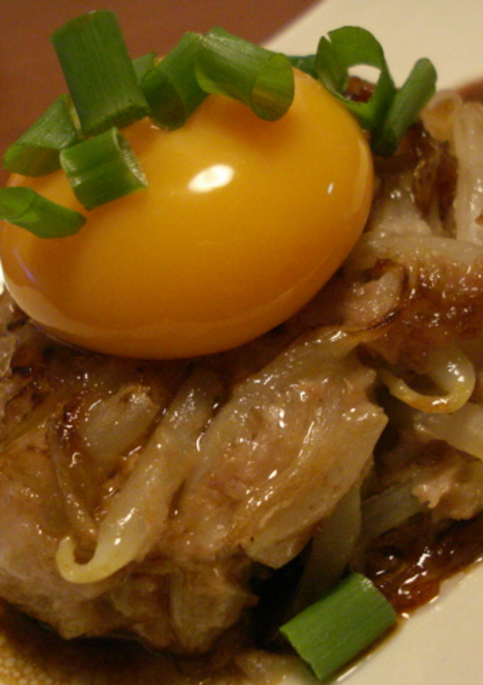 ✿もやしたっぷり照り焼きバーグ✿-レシピのメイン写真