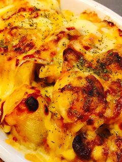 ジャーマンポテトチーズ焼き-レシピのメイン写真