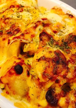 ジャーマンポテトチーズ焼き-レシピのメイン写真