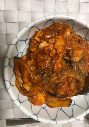 サバ缶で!簡単イタリアン丼-レシピのメイン写真