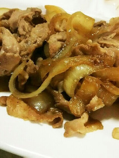 メープルシロップで豚肉の生姜焼き-レシピのメイン写真