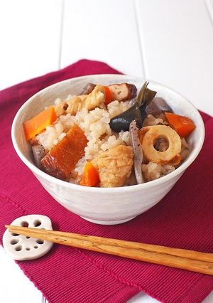 おでんリメイク〜炊き込みごはん-レシピのメイン写真