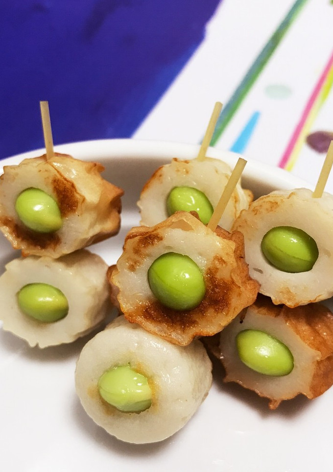枝豆ちくわの雪だるま-レシピのメイン写真