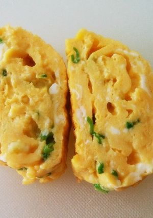 シンプルなしょっぱい卵焼き-レシピのメイン写真