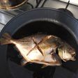 マレーシアで魚料理 マナガツオの煮付け