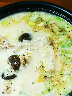 参鶏湯風(七草を入れたら七草粥にも…)-レシピのメイン写真