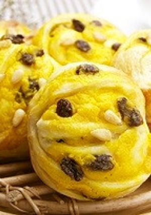 ★パンプキンチーズパン★-レシピのメイン写真