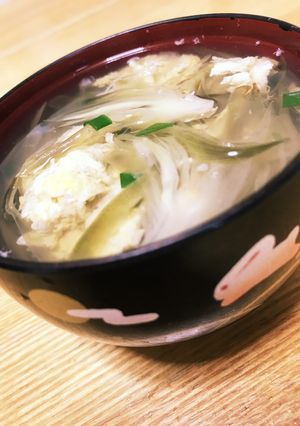 ふんわり溶き卵の☆ミョウガのすまし汁-レシピのメイン写真