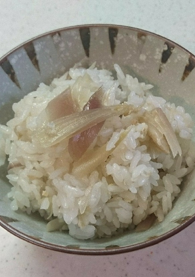 簡単♪白だしで茗荷ごはん-レシピのメイン写真