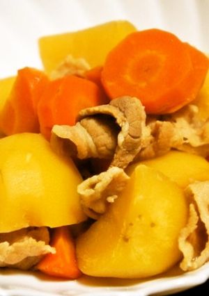 息子も大好き♪豚肉のこま切れde肉じゃが-レシピのメイン写真