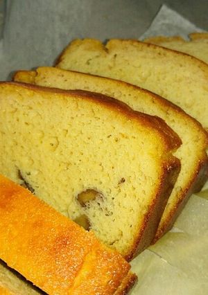大豆粉バウンドケーキ甘栗入れちゃいました-レシピのメイン写真