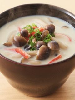 きのこのヘルシー豆乳味噌スープ-レシピのメイン写真