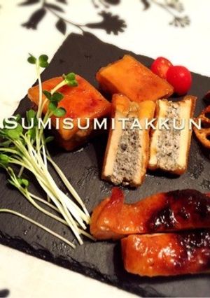 高野豆腐のはさみ焼き♪-レシピのメイン写真