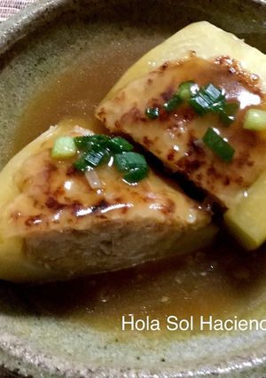 ヘルシーで美味し〜♪青パパイヤの肉詰め-レシピのメイン写真