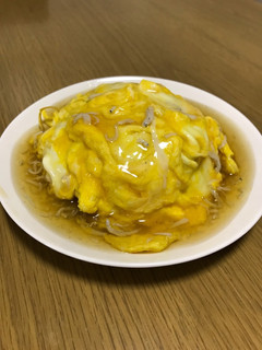 炊き込みご飯であんかけオムライス-レシピのメイン写真