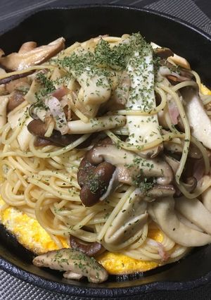 喫茶店風　きのこ　スパゲッティ-レシピのメイン写真