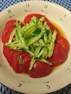 トマトサラダ-レシピのメイン写真